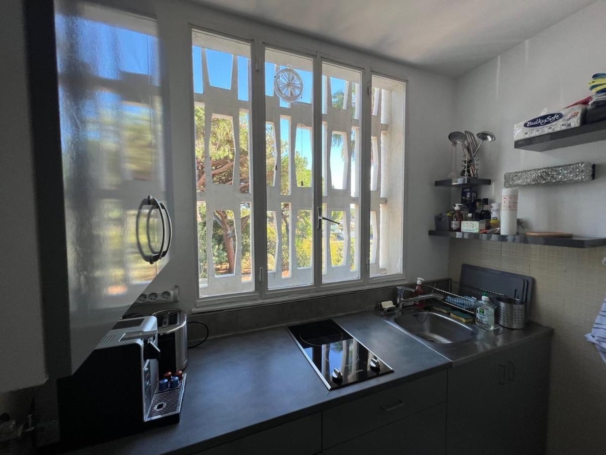 Seafront - Beautiful Flat With Aircon And Comfortable Loggia Vallauris Exteriör bild